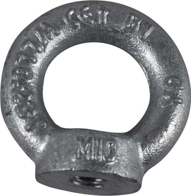 LIFTING EYE NUT M10 HDG