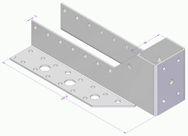 JOIST HANGER 45x197 CE