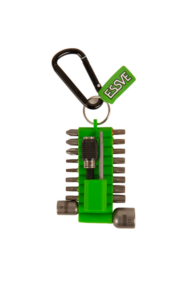 VÄLJAPANEKUKARP, KARABIINIGA OTSAKUKOMPLEKTID PRO PACK, 25 TK