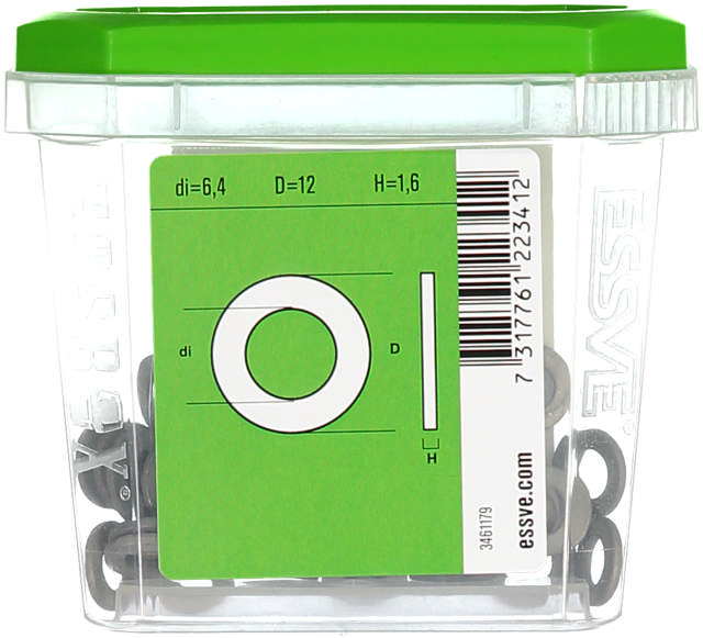 FLAT WASHER DIN 125 M6 HDG