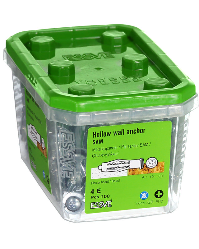 HOLLOW WALL ANCHOR SAM 4S