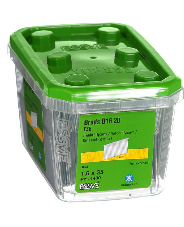 BRADS D16 35MM 20° EZP