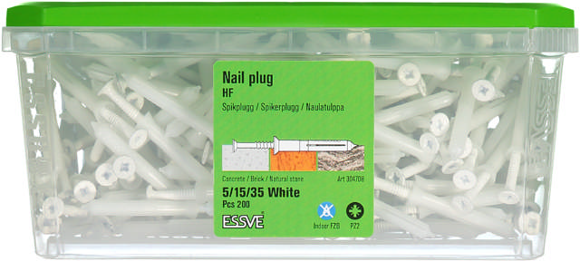 HAMMERFIX 5X35 COUNTERS. WHITE