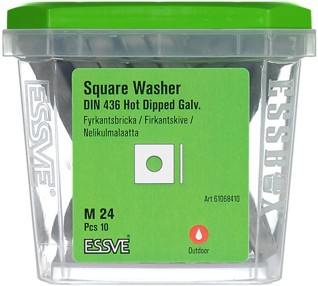 FYRKANTSBRICKA FZV M24-10