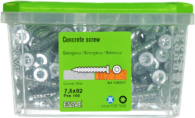 BETONIRUUVI 7,5X92 UK FZB-100