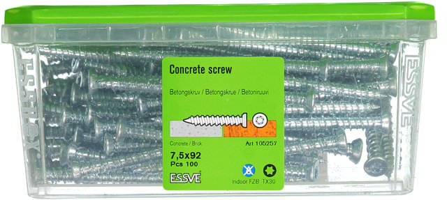 BETONIRUUVI 7,5X92 UK FZB-100