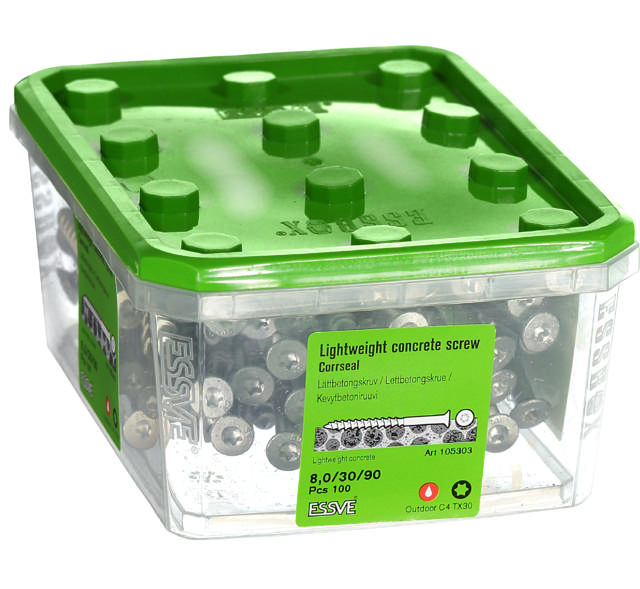 LIGHTW. CONCR SCR CSK 8X90 CS