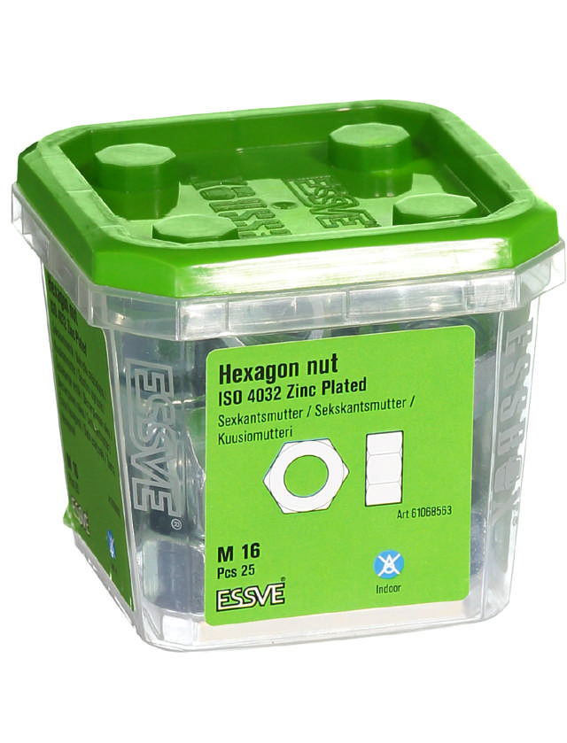 HEXAGON NUT ISO 4032 M16 EZP