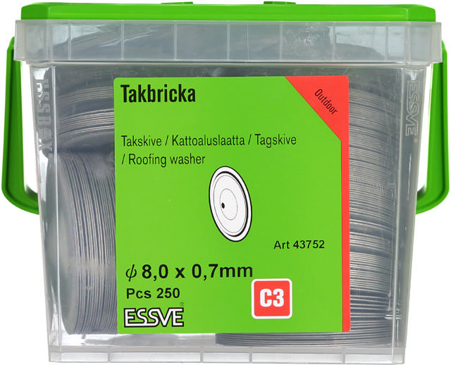 TAKSKIVE 80X0,7 ALU/ZINK A-250