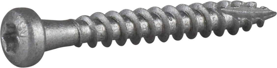WOOD CONNECTOR SCREW WITH FIBRE CUT, CORRSEAL