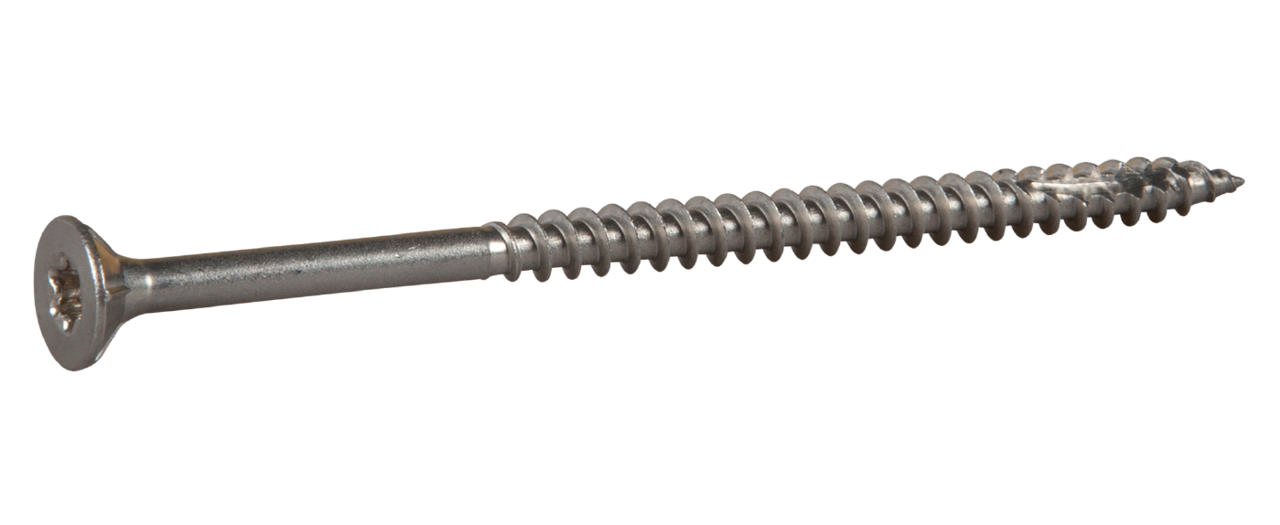 WOOD SCREW COUNTERSUNK HEAD, STAINLESS STEEL A2
