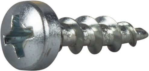 PAN HEAD SCREW FOR CABLES AND JUNCTION BOXES, BRIGHT ZINC PLATED
