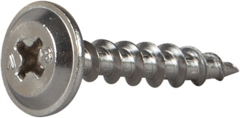 WAFER HEAD SCREW FOR WOODEN JOISTS, STAINLESS STEEL A2